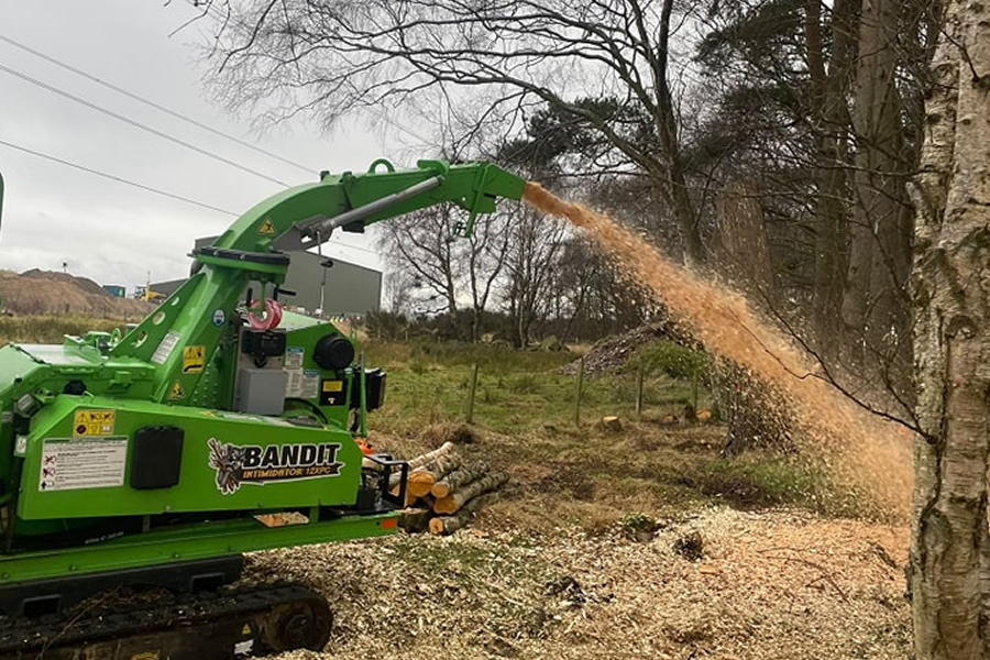 Wood Chipping Moray